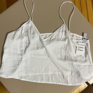 Nordstrom satin cropped top